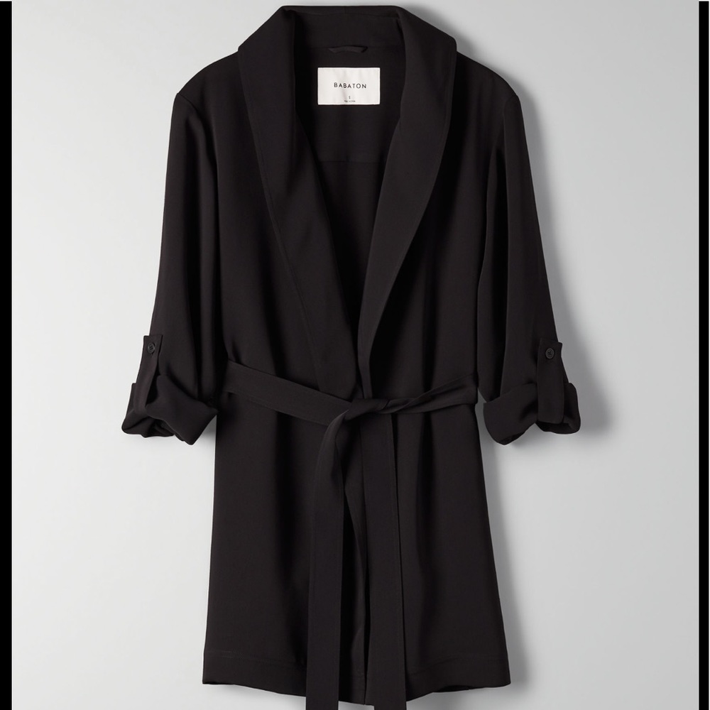 Aritzia Babaton Kahlo Robe (mid length). Size: xxs